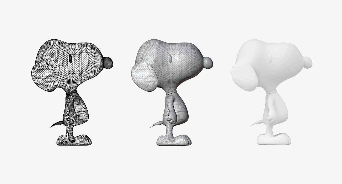 snoopy 3D insignia multimedia